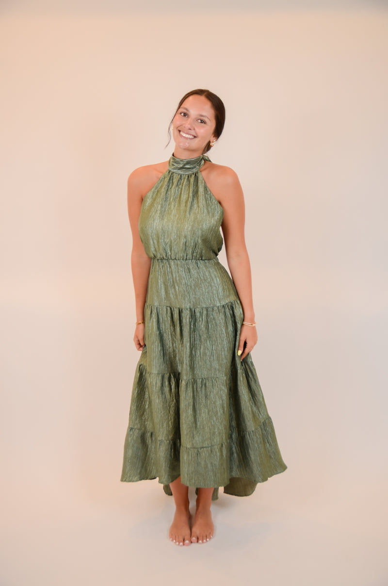 Green Goddess Dress