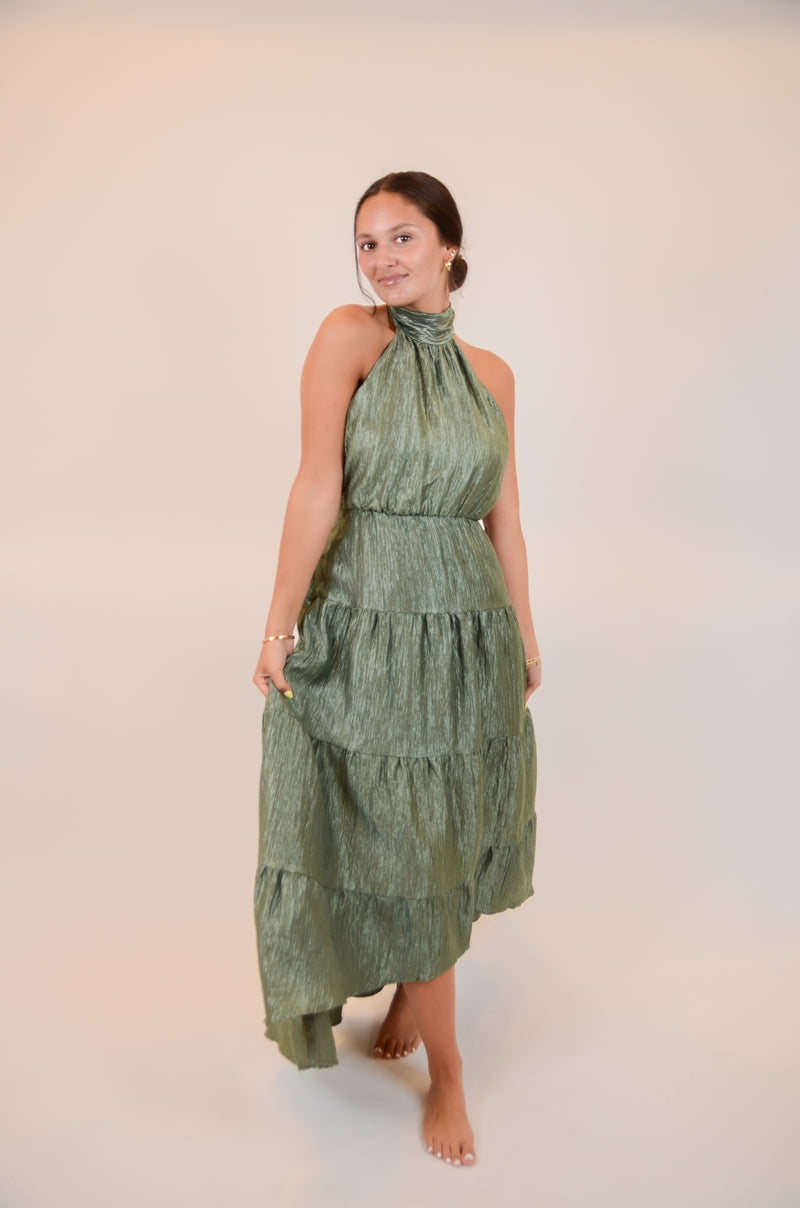 Green Goddess Dress