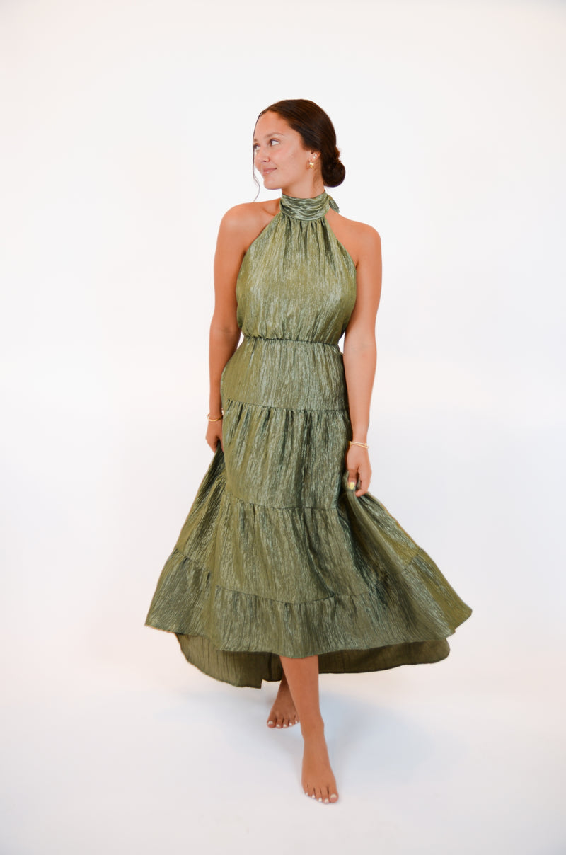 Green Goddess Dress