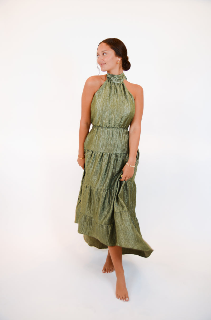 Green Goddess Dress