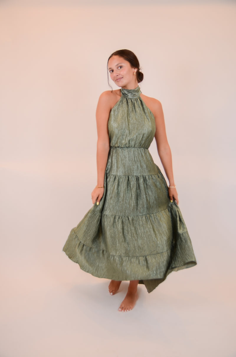 Green Goddess Dress
