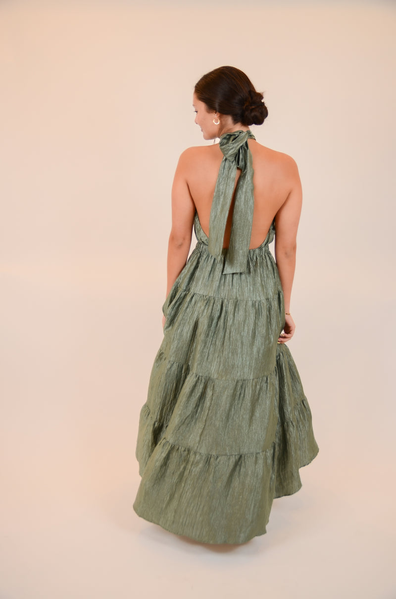 Green Goddess Dress