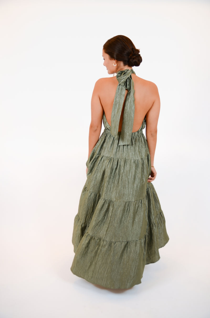 Green Goddess Dress