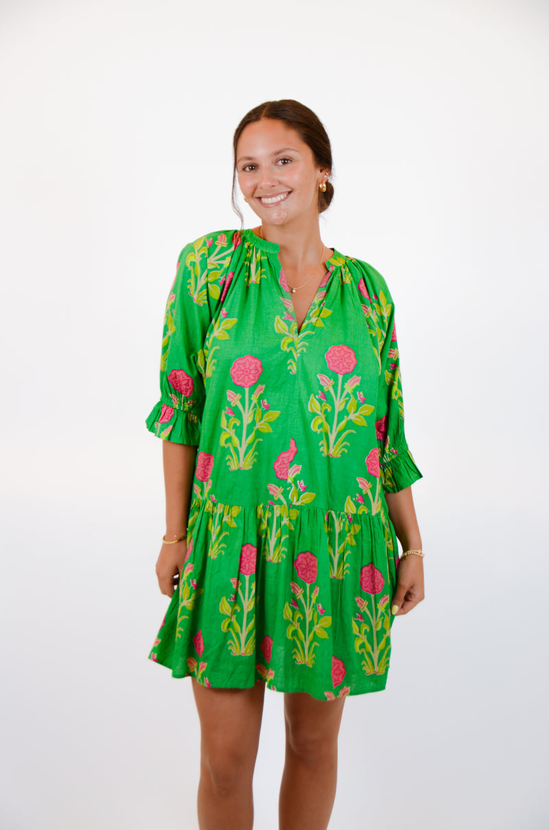 Garden Party Dress, Green