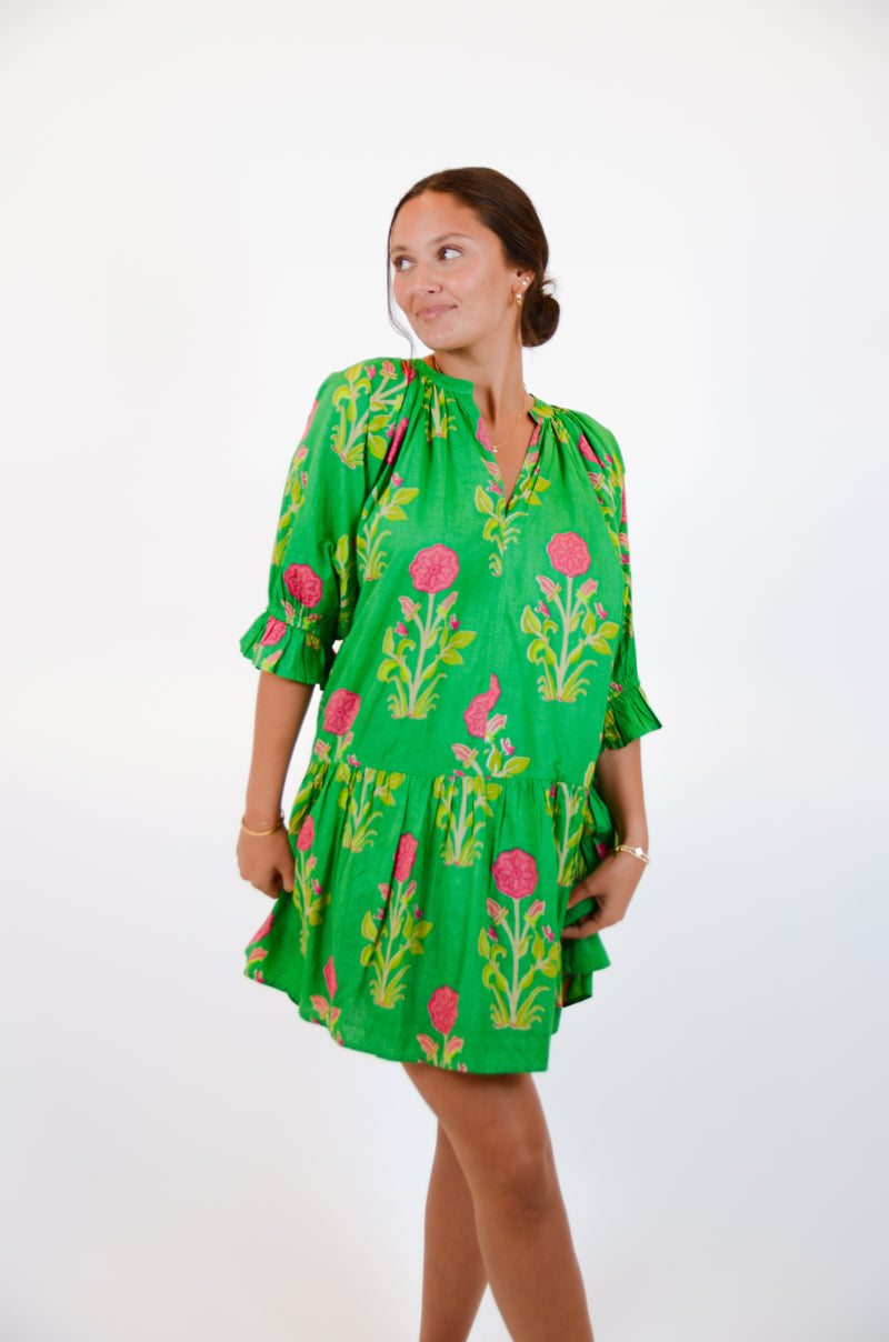 Garden Party Dress, Green