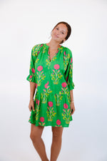 Garden Party Dress, Green