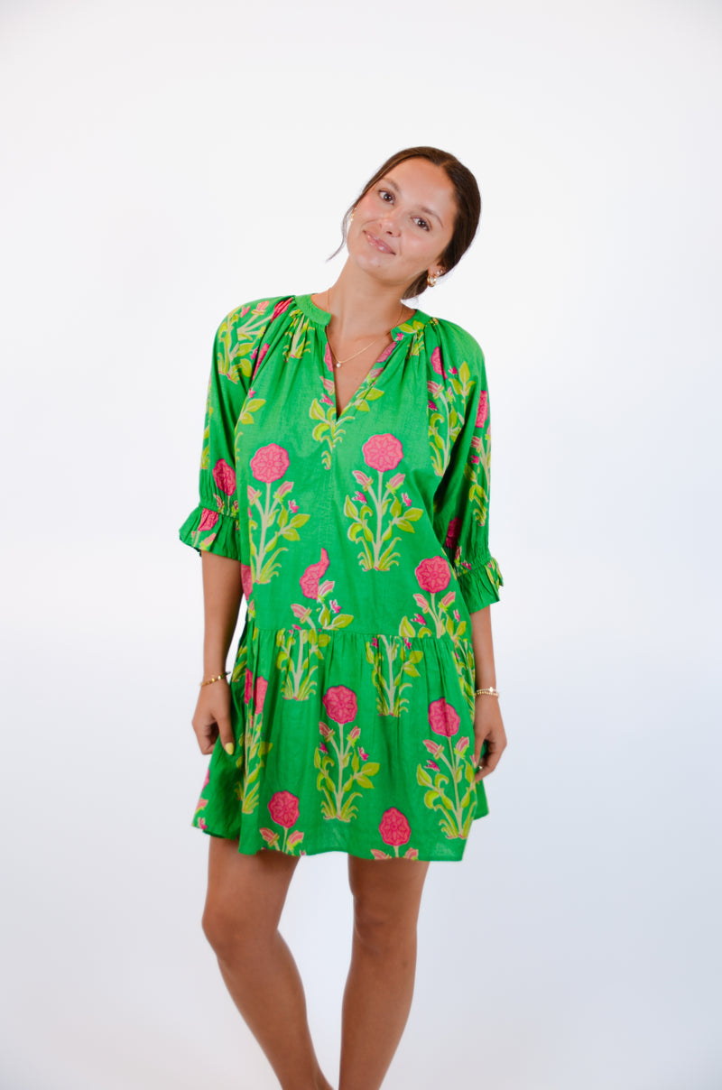 Garden Party Dress, Green