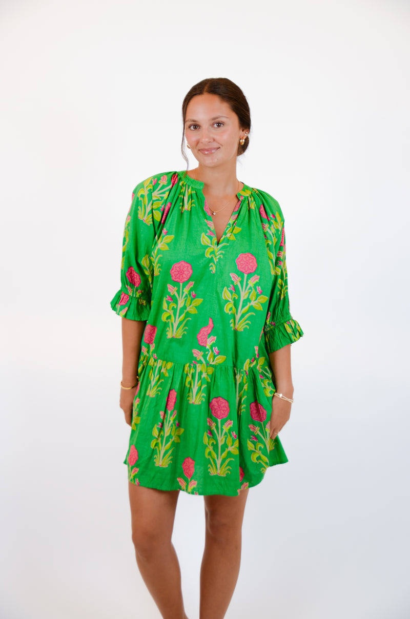 Garden Party Dress, Green