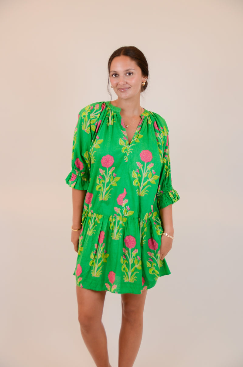 Garden Party Dress, Green