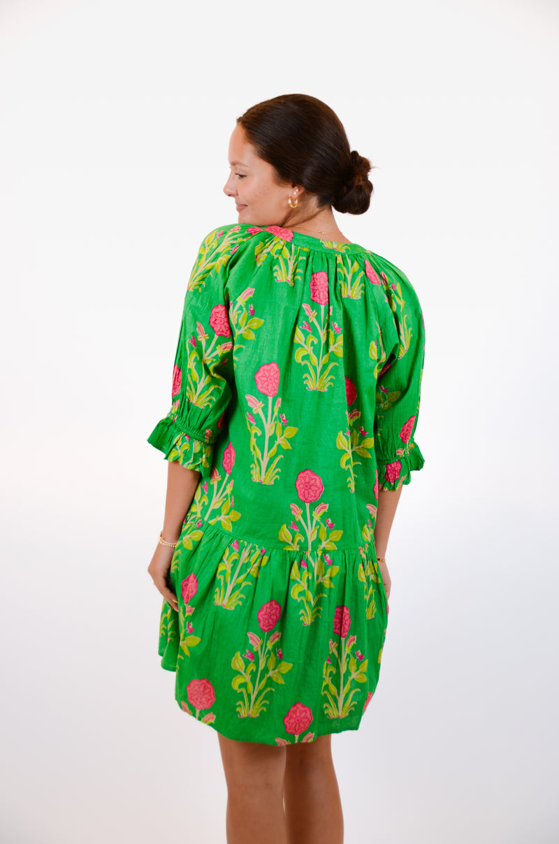 Garden Party Dress, Green
