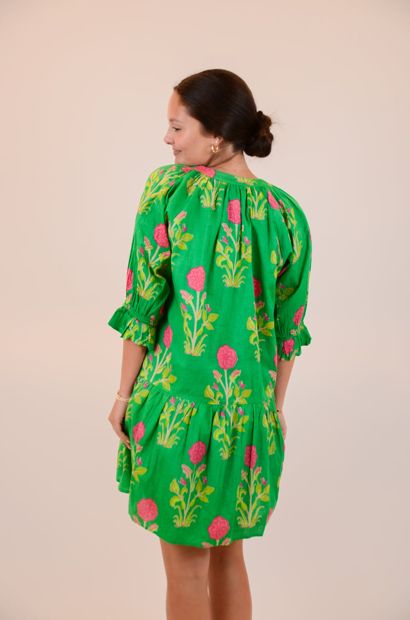 Garden Party Dress, Green