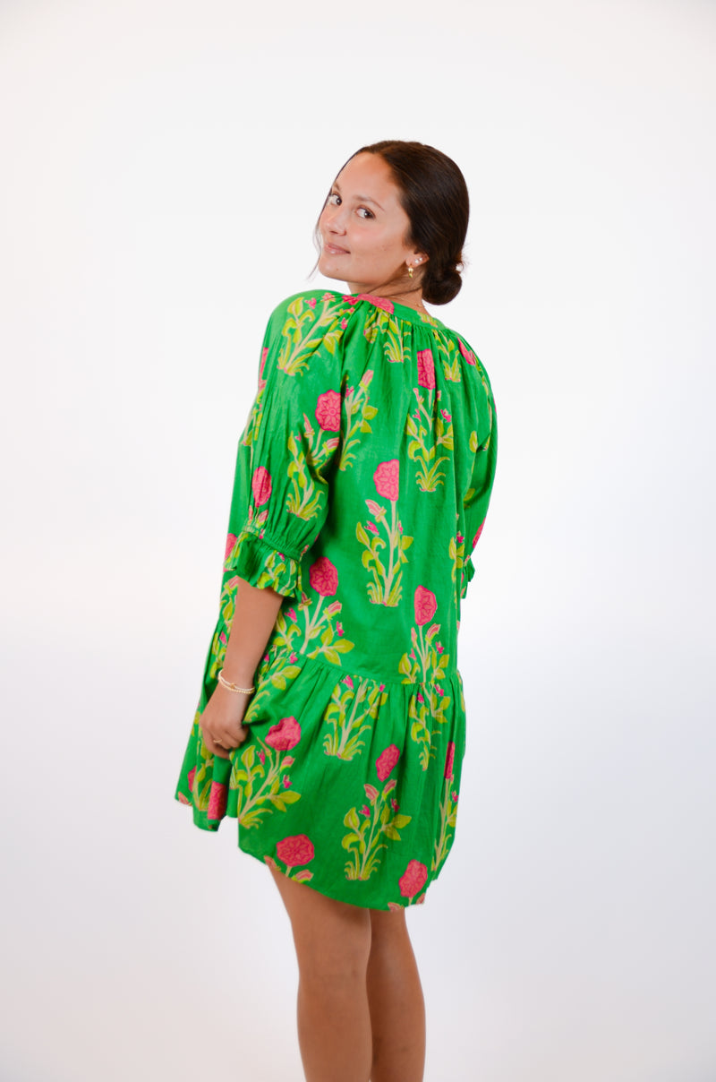 Garden Party Dress, Green