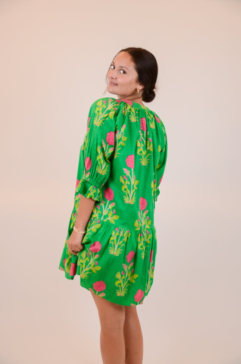 Garden Party Dress, Green