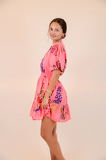Pink Floral Dress