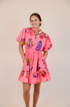 Pink Floral Dress