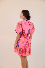 Pink Floral Dress