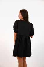 Black Dress with Bows