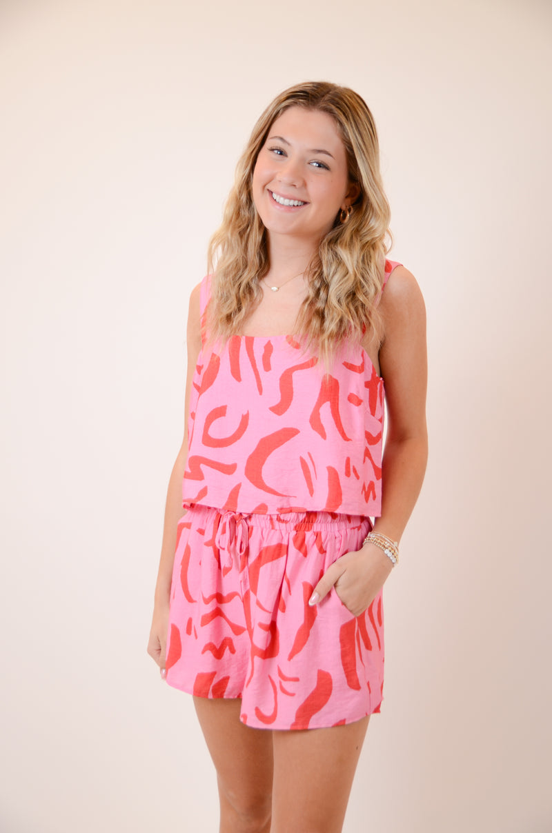 Pink and Red Set