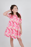 Pink Flower Power Dress