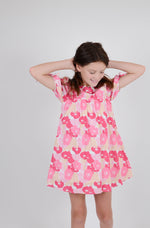 Pink Flower Power Dress