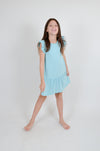 Blue Cotton Dress