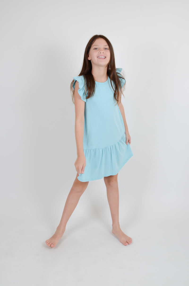 Blue Cotton Dress