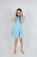 Blue Cotton Dress