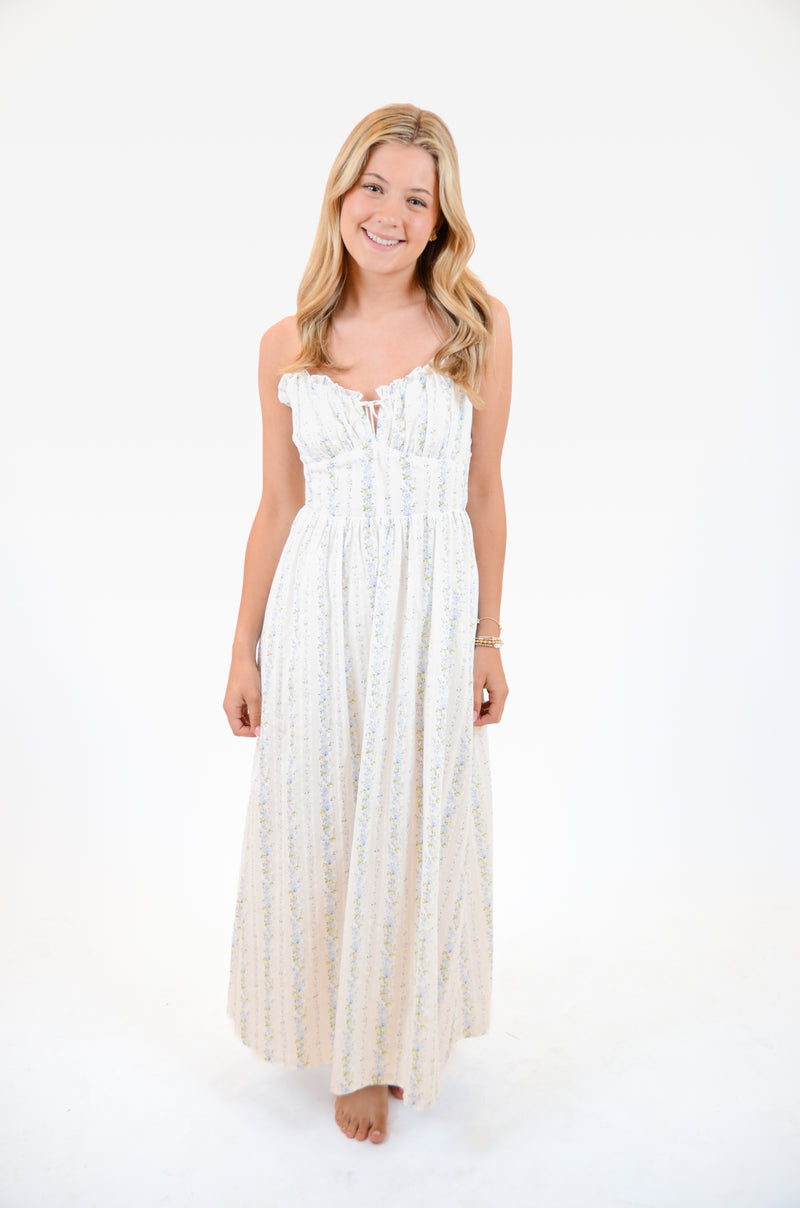 Vintage Inspired Floral Dress