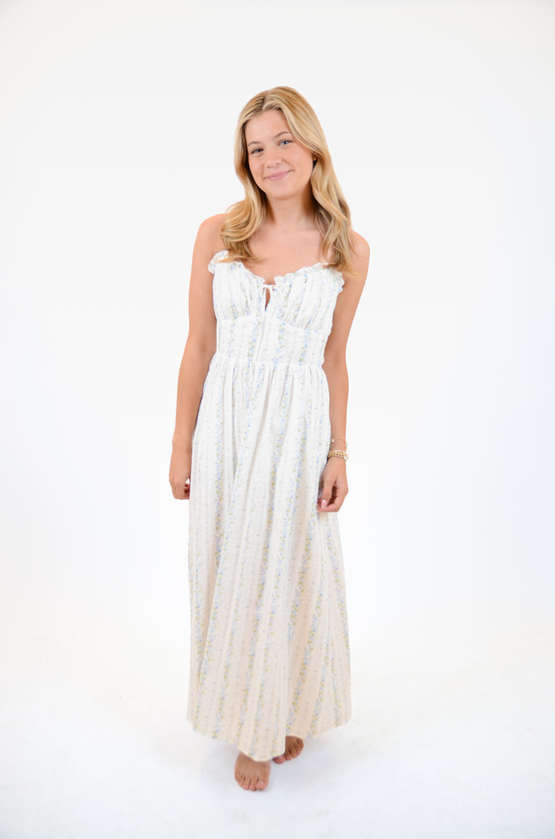 Vintage Inspired Floral Dress