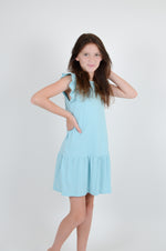 Blue Cotton Dress