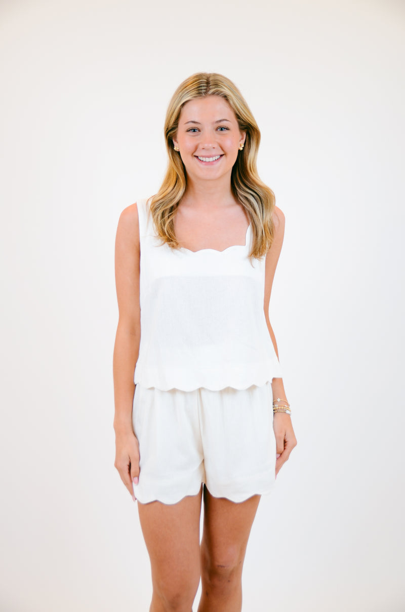 White Scallop Set