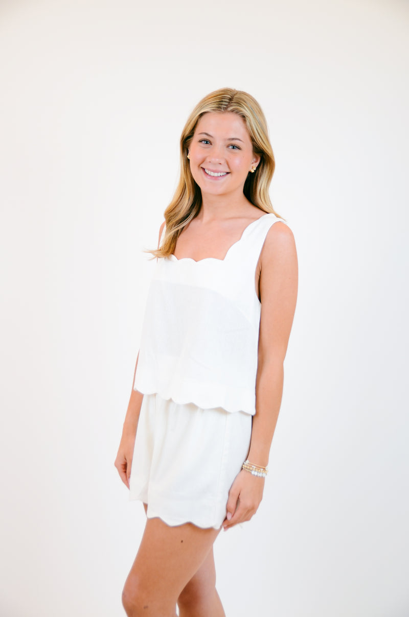 White Scallop Set