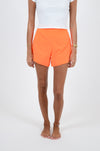 Casual in Orange Shorts