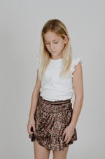 Stella Velvet Smocked Skirt