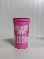 Pink LITTLE Cup with Bow