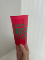Circle Letters Cup
