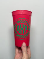 Circle Letters Cup