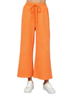 Textured Short Sleeve Top, Orange
