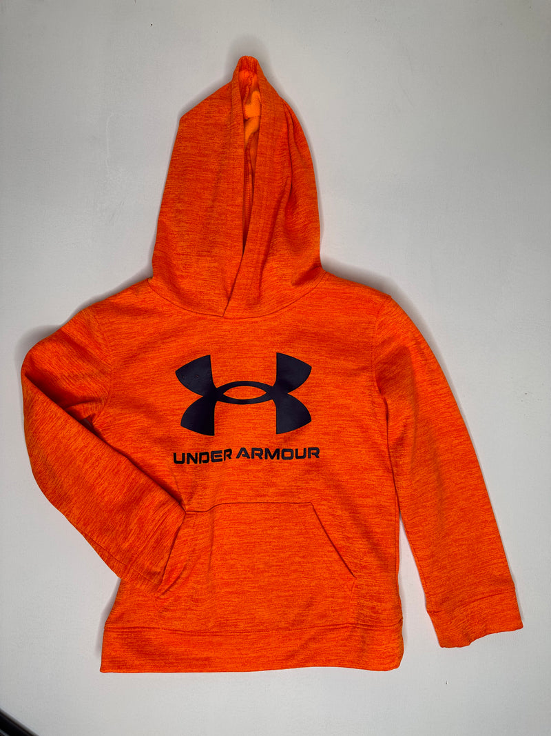 Under Armour Orange Hoodie Size 6
