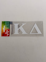 Letter Decal in White