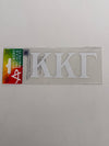 Letter Decal in White