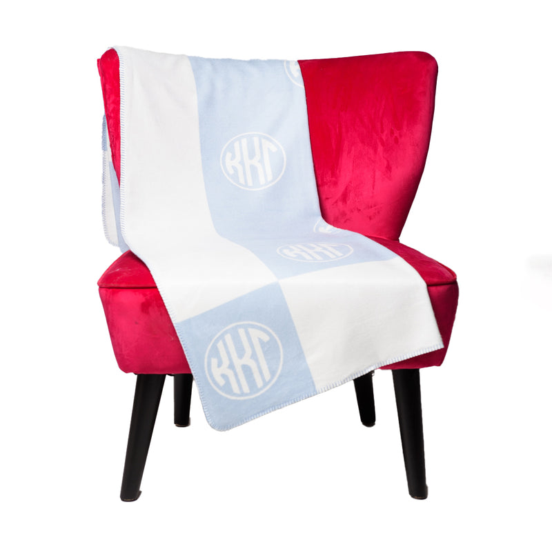 Greek Monogram Blanket