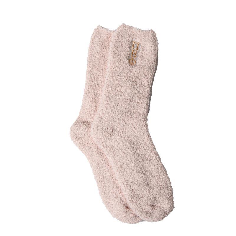 Greek Plush Socks