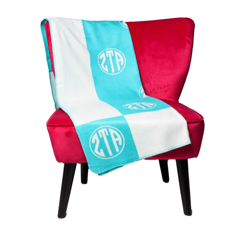 Greek Monogram Blanket