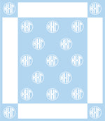 Greek Monogram Blanket