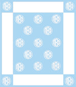 Greek Monogram Blanket