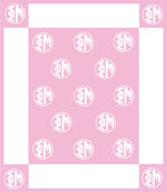 Greek Monogram Blanket