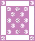 Greek Monogram Blanket