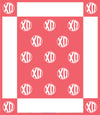 Greek Monogram Blanket