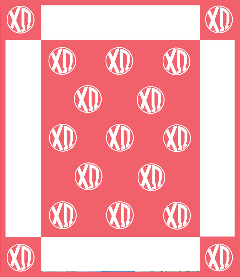 Greek Monogram Blanket